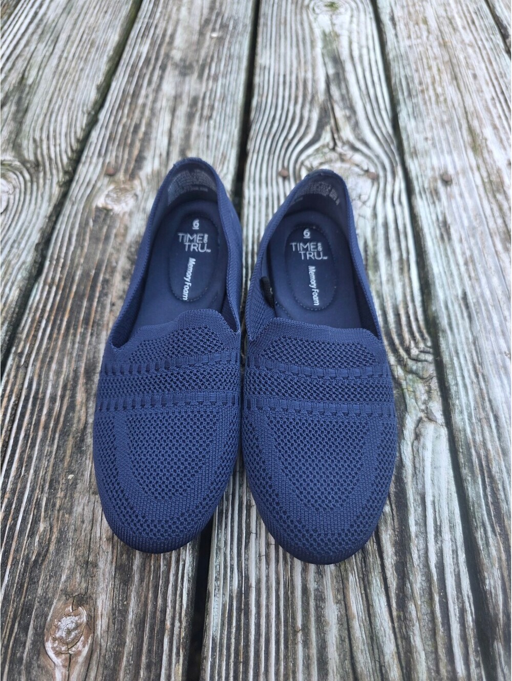 Time and Tru Women's Knit Loafers